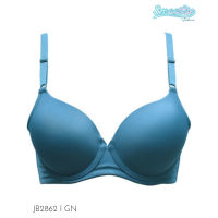 Jintana เสื้อชั้นใน (เสริมโครง) รุ่น Smoothie รหัส JB2862 สีเขียว