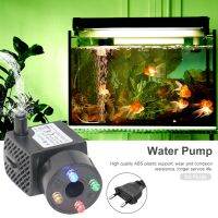 [Trust Family Life Store] 150L /H 2W 4 LED Submersible Aquarium ปั๊มน้ำ Ultra Quiet ภูมิทัศน์ถังปลา Pond น้ำพุปั๊ม110V 240V