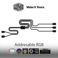 Cooler Master Addressable RGB 1-to-3 Splitter Cable (MFX-AWHN-3NNN1-R1) สายแยกสัญญาณไฟ ARGB 3พิน 3พินเว้น1ช่อง สายแยก1ไป3 สายไฟARGB