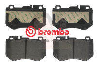 P50 123B ผ้าเบรก-F-แท้ BREMBO รุ่น Black : BENZ C-Class (W205/S205) AMG 13-&amp;gt; การันตีคุณภาพมาตรฐานโดย " เครอป อะไหล่ยนต์"