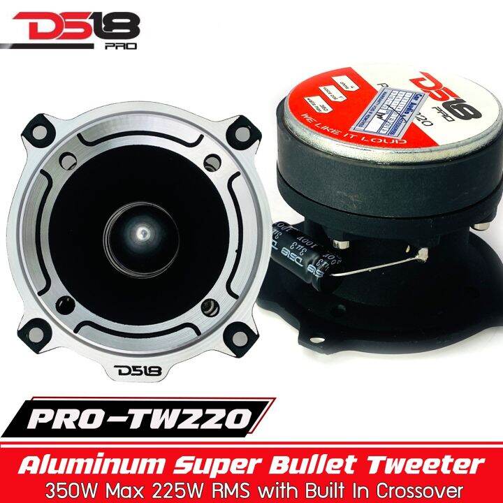 ทวิตเตอร์เสียงแหลม Ds18 รุ่น Pro-Tw220 ทวิตเตอร์จานเครื่องเสียงรถยนต์  เสียงดี เสียงใส แหลมพุ่งๆ ราคาต่อคู่ | Lazada.Co.Th