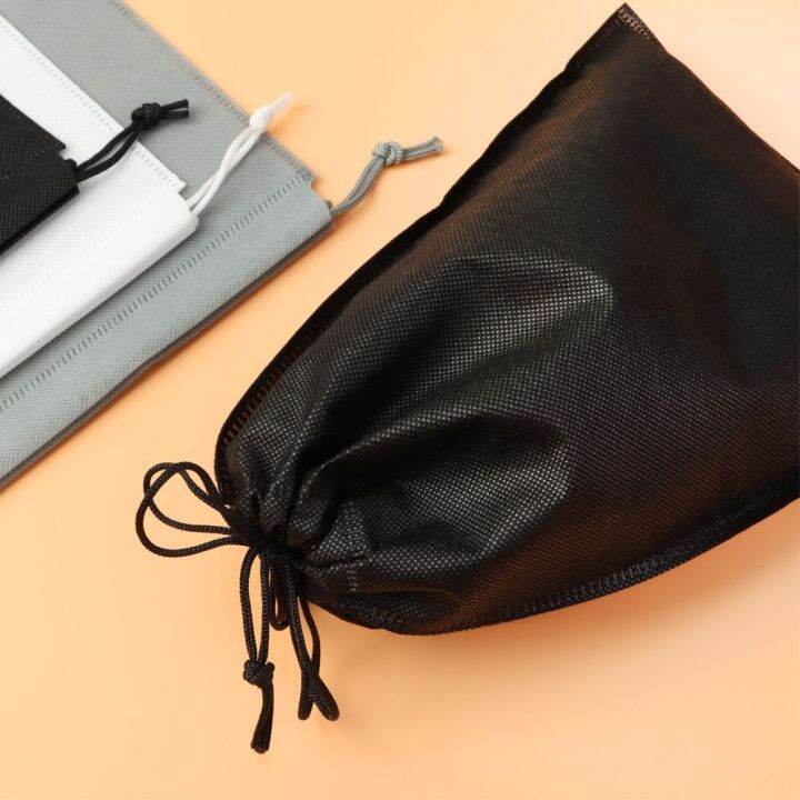 drawstring-pocket-travel-pocket-dust-proof-clothing-organizer-shoes-storage-drawstring-bags-storage-bag-non-woven