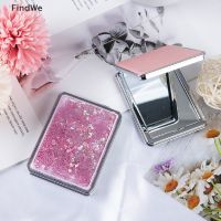 【BEIBEI】 [FindWe] Mini Pocket Makeup Mirror Creative Cosmetic Compact Mirrors with Flowing Sand xHot Sale