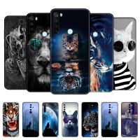 ⊕♦ For xiaomi Redmi Note 8T Case For xiaomi Redmi Note 8 2021 Case Redmi NOTE 8 PRO Cover T black tpu case lion tiger wolf cat