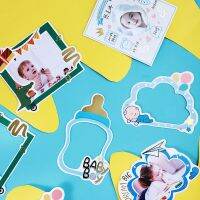 Fun Photo Frame Sticker Kindergarten Childrens Growth DIY Album Scrapbook Making Decorative Materials Scrapbooking Supplies  Photo Albums