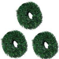 3Pcs Simulation PVC Pine Bar Rattan Ring Accessories Venue Layout Decoration 3CMx7.