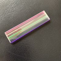 79X19X4mm Damaged PBS Strip Dichroic Prism Projector DIY Lens Optical Rainbow Lens DIY