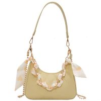 ?ZARAˉhome womens bag crescent underarm bag tie-dye casual chain bag one-shoulder handbag niche design messenger bag