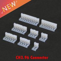 50set/lot 3.96 mm pitch CH3.96 - 2/3/4/5/6/7/8/9/12 Pin connector 50pcs Straight pin 50pcs curved pin