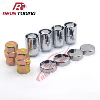 M12X1.5 M12X1.25 4Nuts 2Keys Closed End Anti theft Security Car Wheel Locking Nuts Wheel Rim Lock Lug Nuts