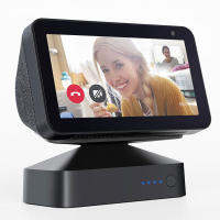 GGMM ES5ฐาน Echo แสดง5จอแสดงผลสมาร์ทที่มี10000มิลลิแอมป์ชั่วโมงธนาคารอำนาจชาร์จ Staion ยืนอุปกรณ์เสริมสำหรับ Alexa