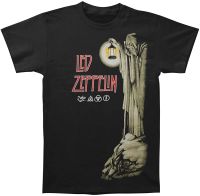 Zeppelin Mens Hermit Tshirt Black