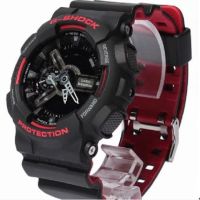 G-SHOCK นาฬิกาข้อมือผู้ชาย สายเรซิ่น รุ่น GA-110HR-1A(Red and black)