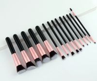 10 Pcs ชุดแปรงแต่งหน้า Soft Synthetic Hair Cosmetics Foundation Blending Blush Lady Beauty Makeup Tools