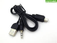 3.5มม. และ USB เป็นเครื่องชาร์จสาย Aux USB ขนาดเล็กสำหรับลำโพง IHM60GY IHome