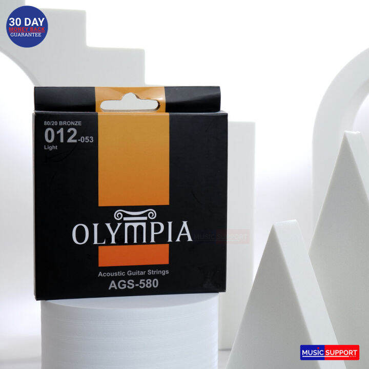 สายกีตาร์โปร่ง-olympia-ags-580-เบอร์-12-53-80-20-bronze