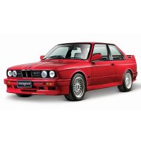 Bburago 1:24 1988 BMW M3 (E30) Series Sports Car Static Die Cast Vehicles Collectible Model Car Toys