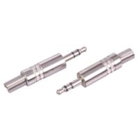 『2pcs』3.5mm 3 Pole Male Repair Headphones Audio Jack Plug Connector Soldering wSpring Adapter For Most Earphone Jack