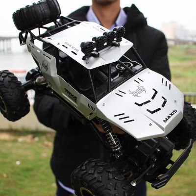 1:12/1:16 4WD RC car with Led lights 2.4G radio high-speed racer dual motor drive off-road control truck Childrens toy Gift