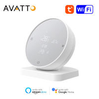 เซ็นเซอร์วัดอุณหภูมิความชื้น WiFi Avattuya 2023เทอร์โมมิเตอร์ที่เชื่อมต่อกับบ้านเข้ากันได้กับชีวิตอัจฉริยะทำงานได้กับ Alexa Google Home