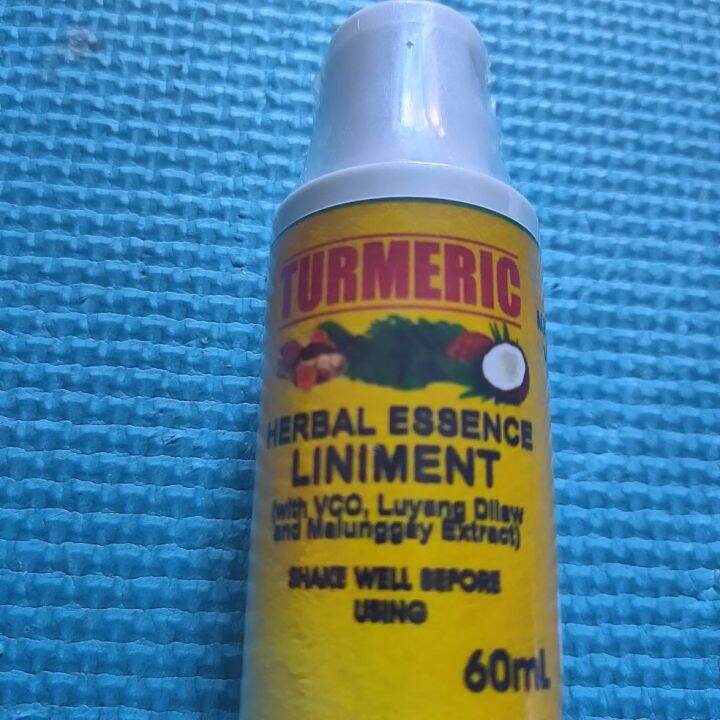 Turmeric Herbal Essence Liniment With Virgin Coconut Oil and Malunggay