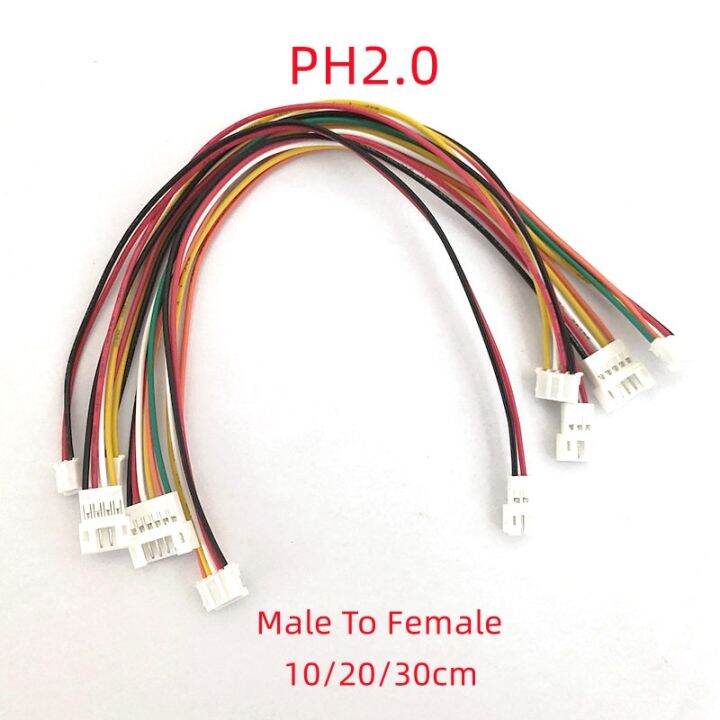 20 Paires De Connecteurs De Câble Mini Micro 5 Broches JST XH 2,54
