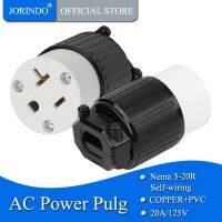 JORINDO NEMA 5-20R ซ็อกเก็ตสายไฟตัวเองเกรดอุตสาหกรรม20A/125V เราเต้าเสียบเชื่อมต่อ