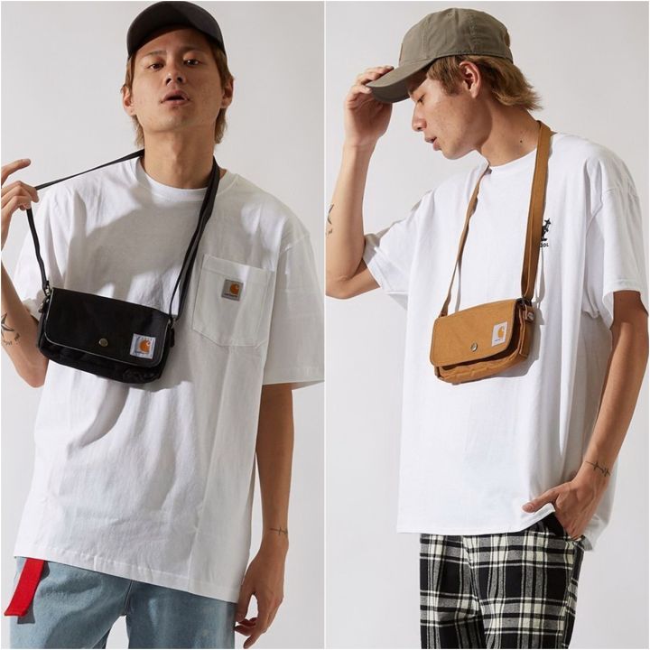 กระเป๋า-carhartt-small-essentials-pouch-รุ่นพิเศษจากญี่ปุ่น-ของใหม่-ของแท้-สามารถถอดสายได้