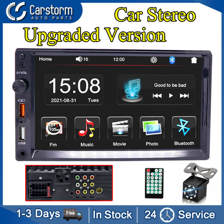 Carstorm Upgraded Car Stereo Touch Screen Mp5 Radio Player Mirror Link