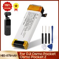 100% Hb3สำหรับ Dji Oo Pocket Oo Pocket 2 875Mah การเปลี่ยนกล้องแอคชั่นแคมเมรา