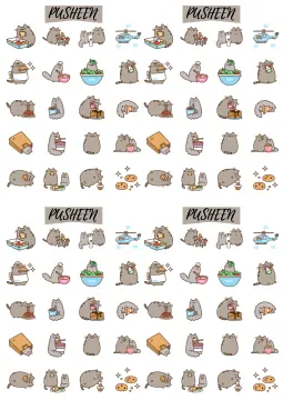 Pusheen Stickers Scrapbooking, Stickers Pusheen Animals