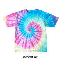 เสื้อมัดย้อม โอเวอร์ไซส์ เสื้อเด็ก ได้ทั้งชายหญิง Tie Dye Oversized  kids T-shirt unisex