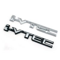 3D IVTEC I-VTEC EMB สัญลักษณ์บนกันชนอุปกรณ์เสริมสติกเกอร์รถยนต์ด้านข้างสำหรับ Honda Civic Accord JDM Fit Crv Bonda