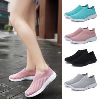 Womens Light Running Shoes Jogging Shoes Breathable Women Sneakers Slip On Loafer Shoe Momens Casual Shoes Unisex Sock Shoes