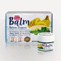 บาล์มส้นเท้า Heel Balm Banna Aloe Vera &amp; Banana 25 g. (6 ชิ้น)