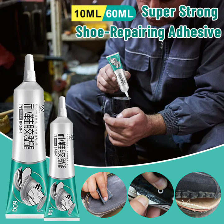 Strong Shoe Glue Adhesive Shoemaker Waterproof Strong Boot Glue Shoe Repair  Kit 60ml Shoe and Boot Repair flexible repair film