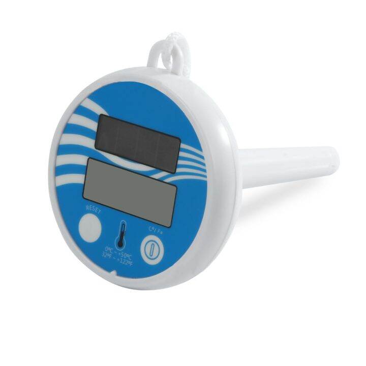RTEUY Hot Tub Pond Solar Powered Temperature Gauge Bath Outdoor