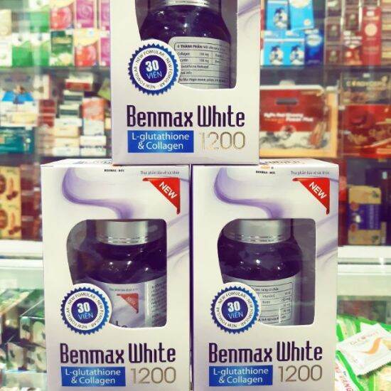 Viên uống làm đẹp da và tóc benmax white 1200 -  mua 2 tặng 1 gel rửa tay - ảnh sản phẩm 5