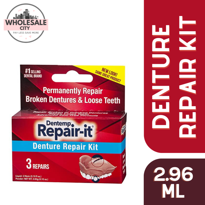 DENTEMP REPAIRIT DENTURE REPAIR KIT Lazada PH