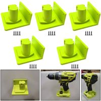 New Tool Storage Shelf Rack For Ryobi 18V One Battery Tool Wall Mount Stand Machine Holder For Ryobi Drill Power Tool Bracket