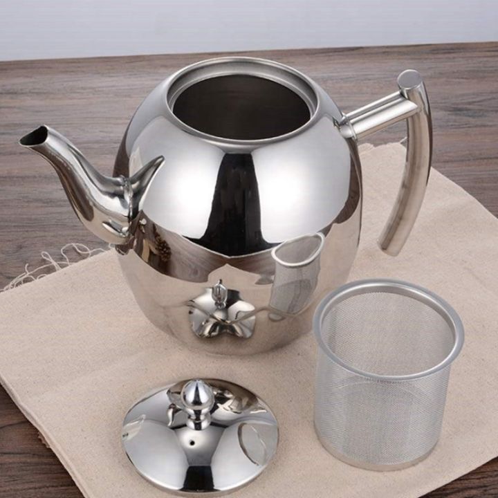 2l-stainless-steel-teapot-with-tea-strainer-teapot-with-tea-infuser-teaware-sets-tea-kettle-infuser-teapot-for-induction