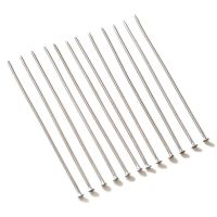 No Fade 100pcs/Lot 20 30 35 40 70 mm Stainless Steel Flat Head Pin Findings Headpins For Jewelry Making DIY Supplies Accessories DIY accessories and o