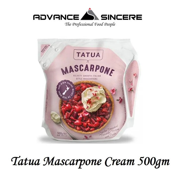 (HALAL) Tatua Mascarpone Cheese 500gm ASMART Choice Lazada