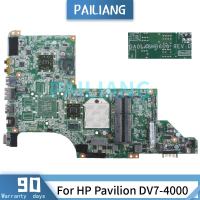 For HP Pavilion DV7-4000 DV7-4153CL dv7-4165dx dv7-4065dx Notebook Mainboard 605496-001 DA0LX8MB6D1 DDR3 Laptop Motherboard