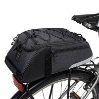 Multifunctional Waterproof Bicycle Rack Bag Cycling Cargo Carrier Saddle Bag