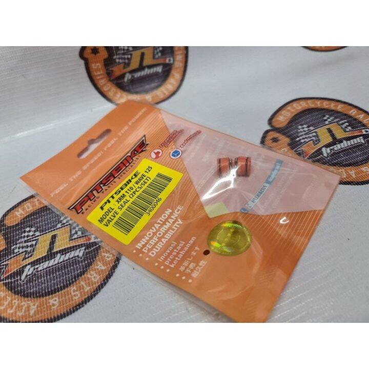 PITSBIKE RACING VALVE SEAL FOR XRM 110 / WAVE 125 (DOUBLE SPRING) Lazada PH