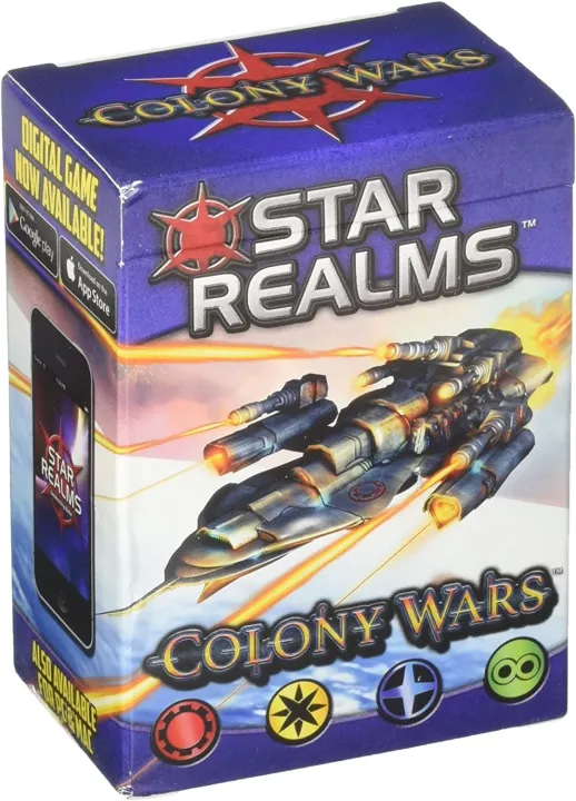 Fun Dice Star Realms Colony Wars Board Game Lazada.co.th