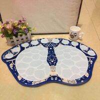 Simulation Cobblestone Embossed Rugs Antiskid Absorbent Mat Bedroom Bathroom Doorway Carpets