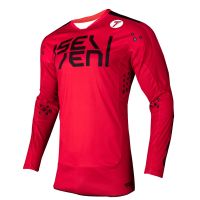 [In stock] 2023 design SEVEN Men Motocross Racing Shirt Quick Dry Motorcycle Racing Shirt Off Road Jersey Bike Riding Top Red/Black，Contact the seller for personalized customization of the name