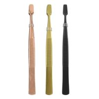 【cw】 594C Tweezer Slanted Brow Clip Hair Removal Makeup Tools